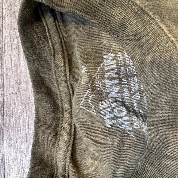 The Mountain T-Shirt Green Rasta Lion Bob Marley Nature Jungle Size Medium - Picture 2 of 5